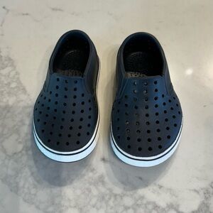 Native Miles Baby Toddler Shoes - Black, Size 6